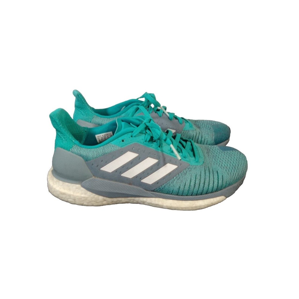 Adidas Solar Glide ST Boost Running Shoes Aqua Teal Foam AQ0347 Size 10 Women's